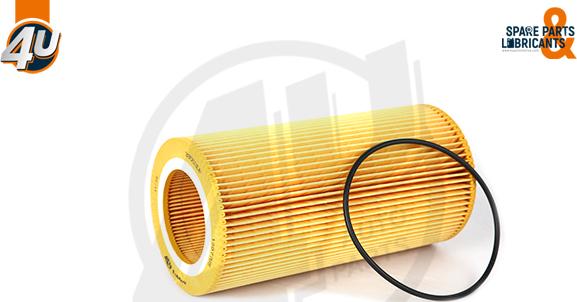 4U 38553DF - Filtru ulei allinparts.ro
