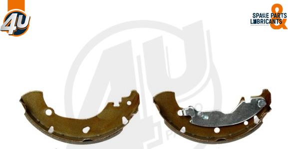 4U 22680FT - Set saboti frana allinparts.ro