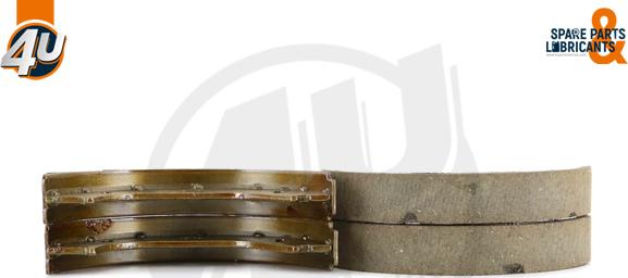 4U 22200BW - Set saboti frana, frana de mana - allinparts.ro