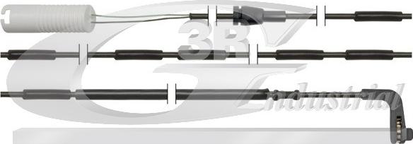 3RG 94112 - Senzor de avertizare,uzura placute de frana - allinparts.ro