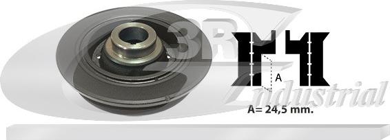 3RG 10402 - Fulie curea, arbore cotit - allinparts.ro