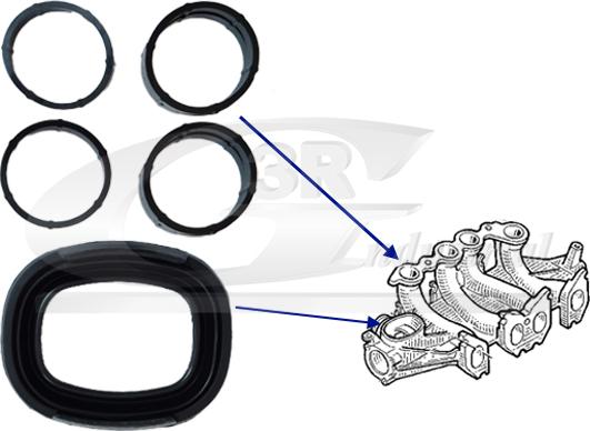 3RG 36600 - Set garnituri, galerie admisie - allinparts.ro