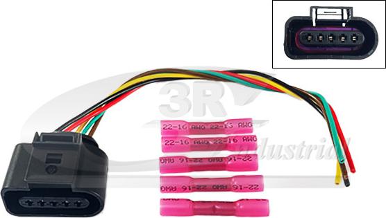 3RG 30744 - Set reparat cabluri, sistem electric central allinparts.ro