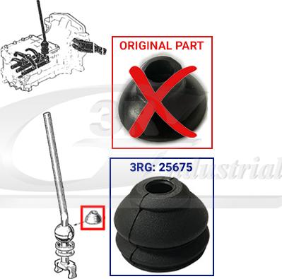 3RG 25675 - Manson,maneta scimbare viteze allinparts.ro