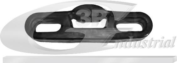 3RG 70400 - Suport, toba esapament - allinparts.ro