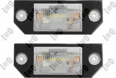 ABAKUS 017-12-900LED - Iluminare numar de circulatie - allinparts.ro