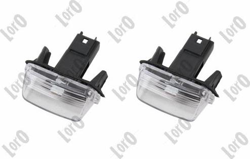 ABAKUS 038-06-905LED - Iluminare numar de circulatie allinparts.ro
