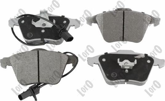 ABAKUS 231-01-041 - Set placute frana,frana disc allinparts.ro