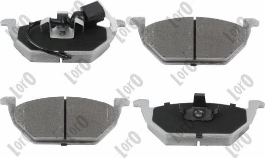 ABAKUS 231-01-001 - Set placute frana,frana disc - allinparts.ro