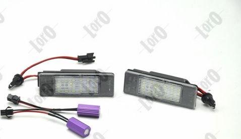 ABAKUS L54-210-0002LED - Iluminare numar de circulatie allinparts.ro