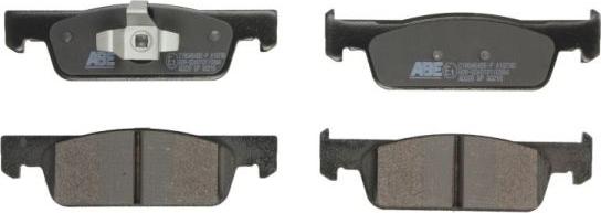 ABE C1R046ABE-P - Set placute frana,frana disc allinparts.ro