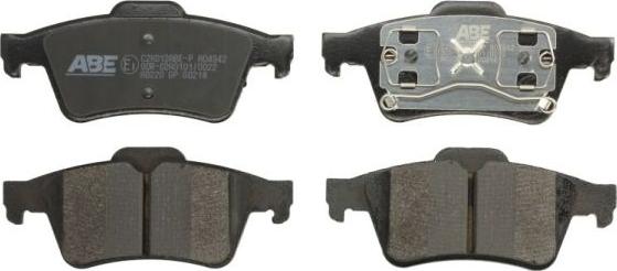 ABE C2X012ABE-P - Set placute frana,frana disc allinparts.ro