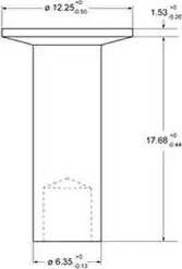 ABEX 93686 - Nit, material frictiune saboti frana - allinparts.ro