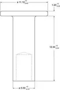 ABEX 92033 - Nit, material frictiune saboti frana - allinparts.ro
