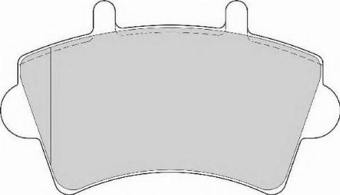 ABEX AVR102 - Set placute frana,frana disc allinparts.ro