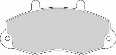ABEX AVR133 - Set placute frana,frana disc allinparts.ro
