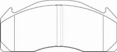 ABEX G6919 - Set placute frana,frana disc allinparts.ro
