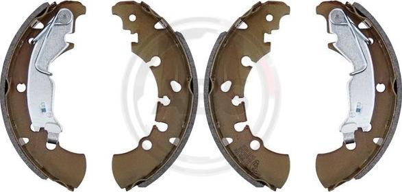 A.B.S. 9327 - Set saboti frana allinparts.ro