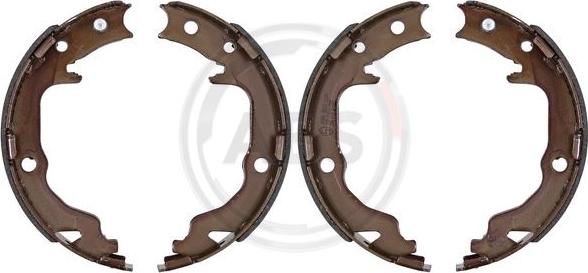 A.B.S. 40886 - Set saboti frana, frana de mana allinparts.ro