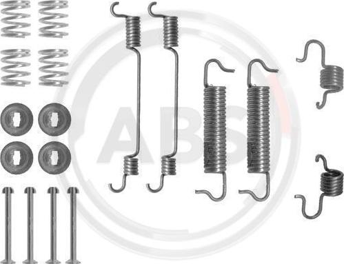 A.B.S. 0780Q - Set accesorii, sabot de frana - allinparts.ro