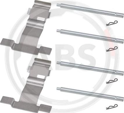 A.B.S. 1943Q - Set accesorii, placute frana - allinparts.ro