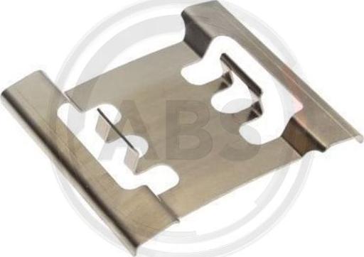 A.B.S. 1688Q - Set accesorii, placute frana allinparts.ro