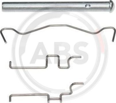 A.B.S. 1683Q - Set accesorii, placute frana - allinparts.ro