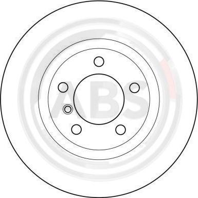 A.B.S. 16335 - Disc frana - allinparts.ro