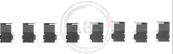 A.B.S. 1063Q - Set accesorii, placute frana allinparts.ro