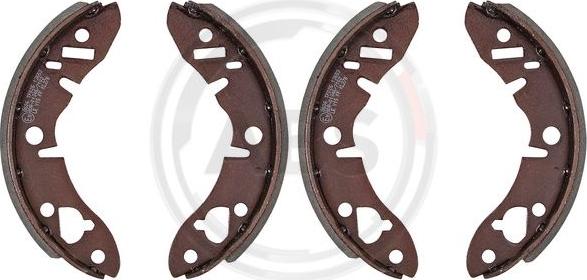 A.B.S. 8606 - Set saboti frana allinparts.ro