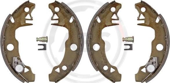 A.B.S. 8118 - Set saboti frana allinparts.ro