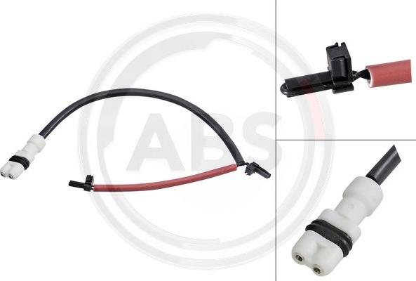 A.B.S. 39657 - Senzor de avertizare,uzura placute de frana - allinparts.ro