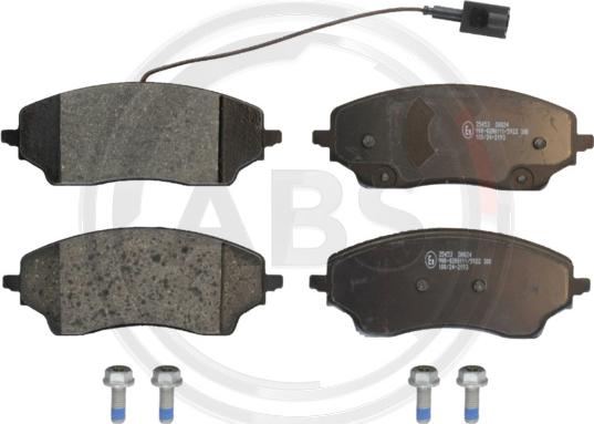 A.B.S. 35453 - Set placute frana,frana disc allinparts.ro