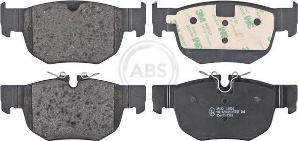 A.B.S. 35412 - Set placute frana,frana disc allinparts.ro