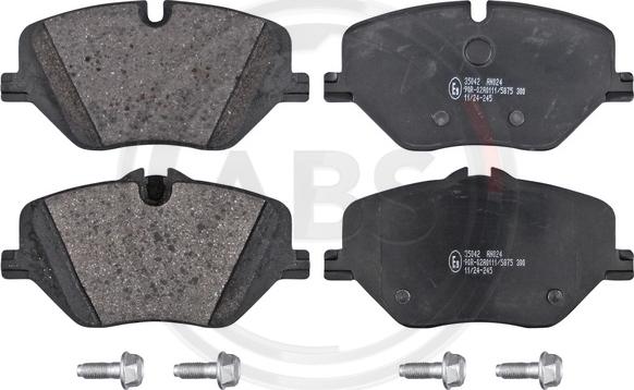 A.B.S. 35042 - Set placute frana,frana disc - allinparts.ro