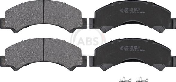 A.B.S. 35379 - Set placute frana,frana disc allinparts.ro