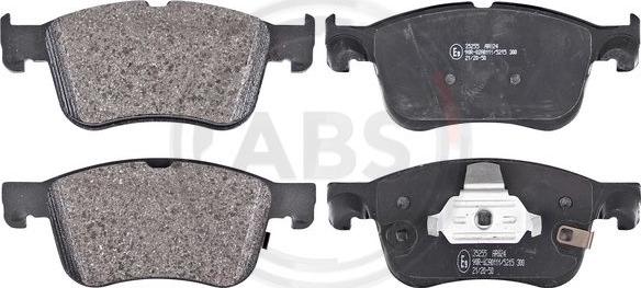 A.B.S. 35255 - Set placute frana,frana disc - allinparts.ro