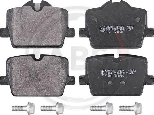 A.B.S. 35286 - Set placute frana,frana disc allinparts.ro
