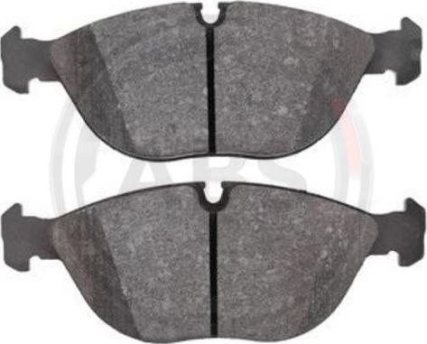 A.B.S. 36957 - Set placute frana,frana disc - allinparts.ro