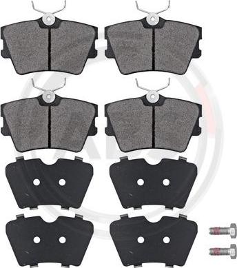 A.B.S. 36983 - Set placute frana,frana disc allinparts.ro