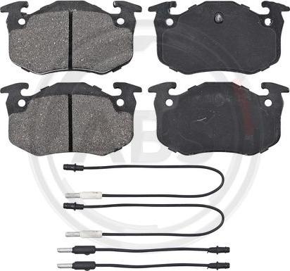 A.B.S. 36503 - Set placute frana,frana disc allinparts.ro