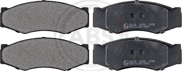 A.B.S. 36168 - Set placute frana,frana disc allinparts.ro