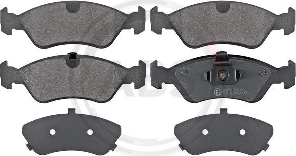 A.B.S. 36896 - Set placute frana,frana disc allinparts.ro