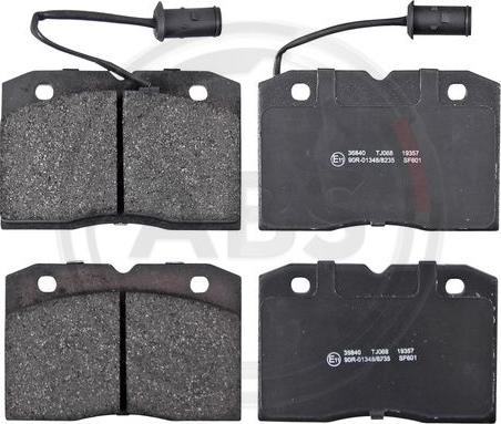 A.B.S. 36840 - Set placute frana,frana disc allinparts.ro