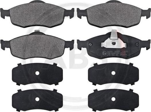 A.B.S. 36809 - Set placute frana,frana disc allinparts.ro