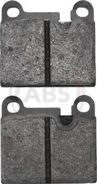 A.B.S. 36834 - Set placute frana,frana disc - allinparts.ro