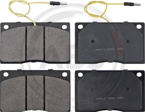 A.B.S. 36341/1 - Set placute frana,frana disc allinparts.ro