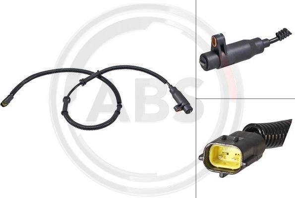 A.B.S. 31620 - Senzor,turatie roata allinparts.ro