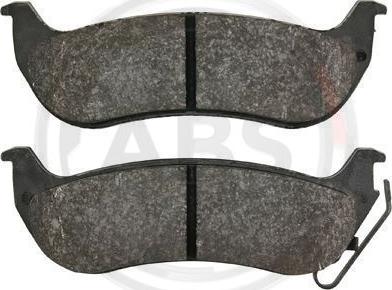 A.B.S. 38998 - Set placute frana,frana disc allinparts.ro