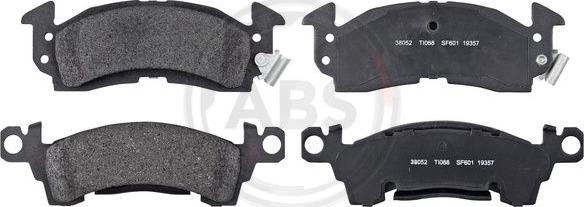 A.B.S. 38052 - Set placute frana,frana disc allinparts.ro